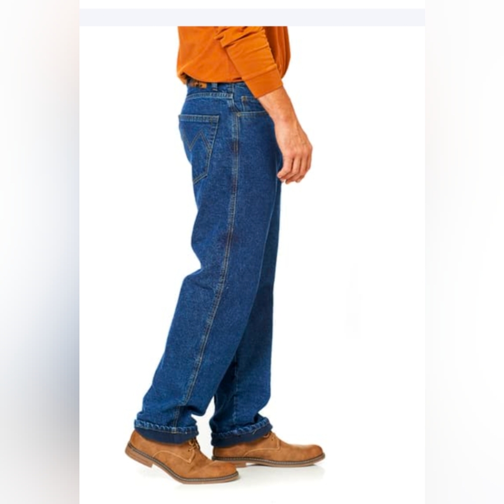 NWT Mens Stanley® 5-Pocket Bonded Fleece Lined Work Jeans 40 x 30